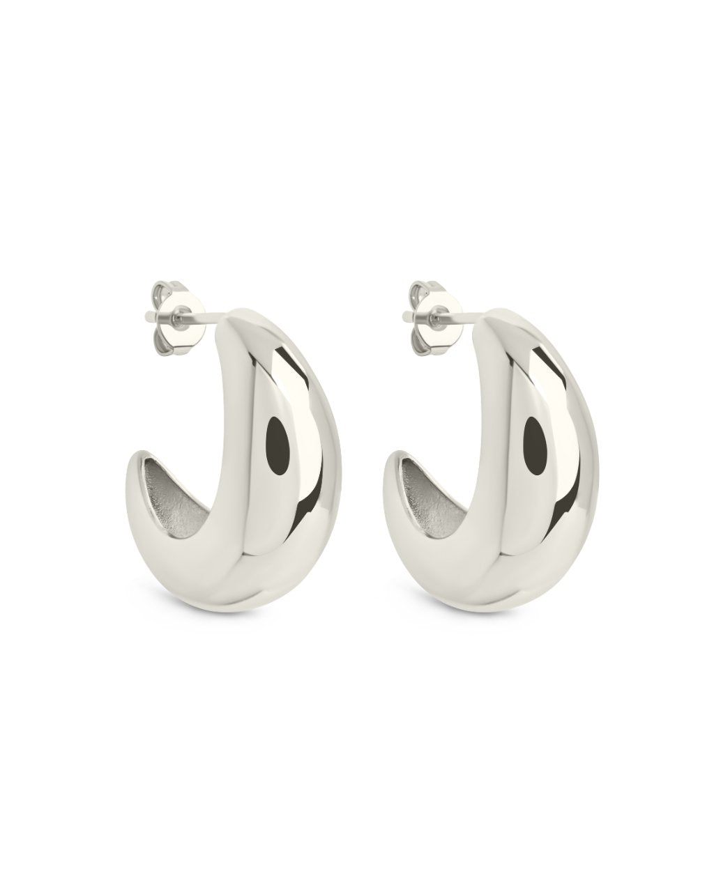 Julia Micro Huggie Hoop Earrings - Sterling Forever
