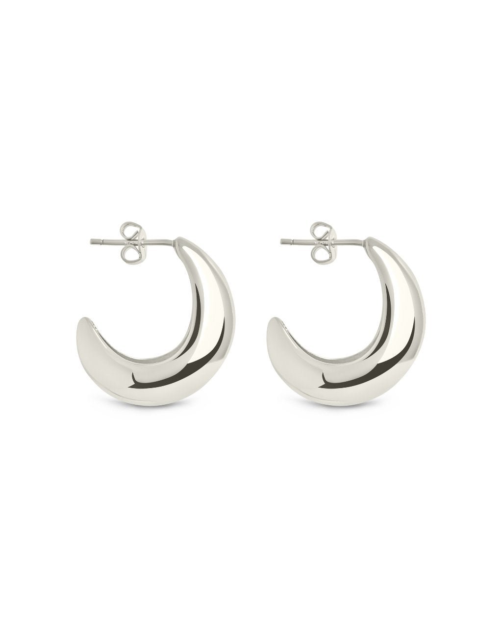 Julia Micro Huggie Hoop Earrings - Sterling Forever