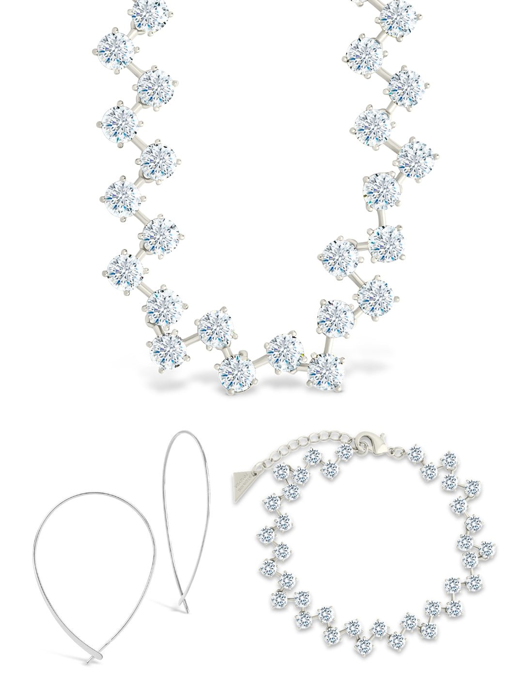 Carson & Polished Threader Jewelry Bundle - Sterling Forever