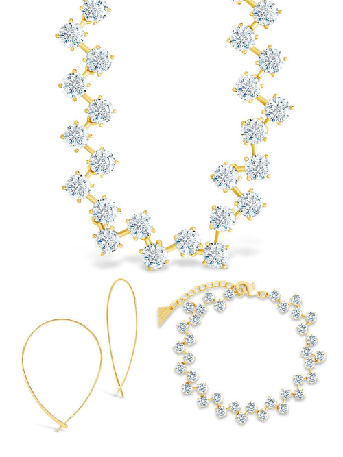 Carson & Polished Threader Jewelry Bundle - Sterling Forever