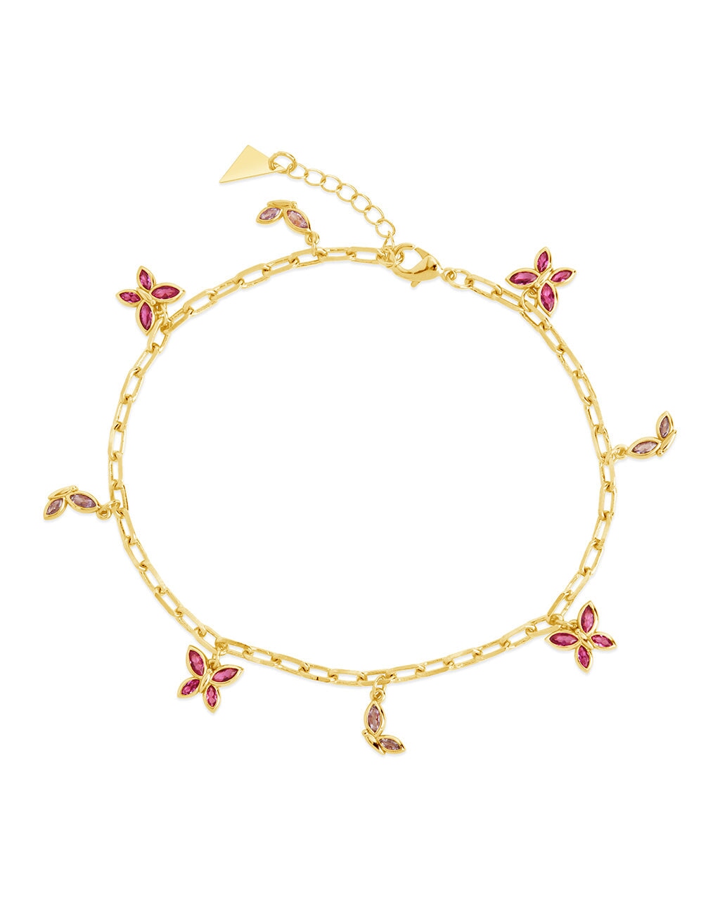 Caria Anklet Anklet Sterling Forever Gold 