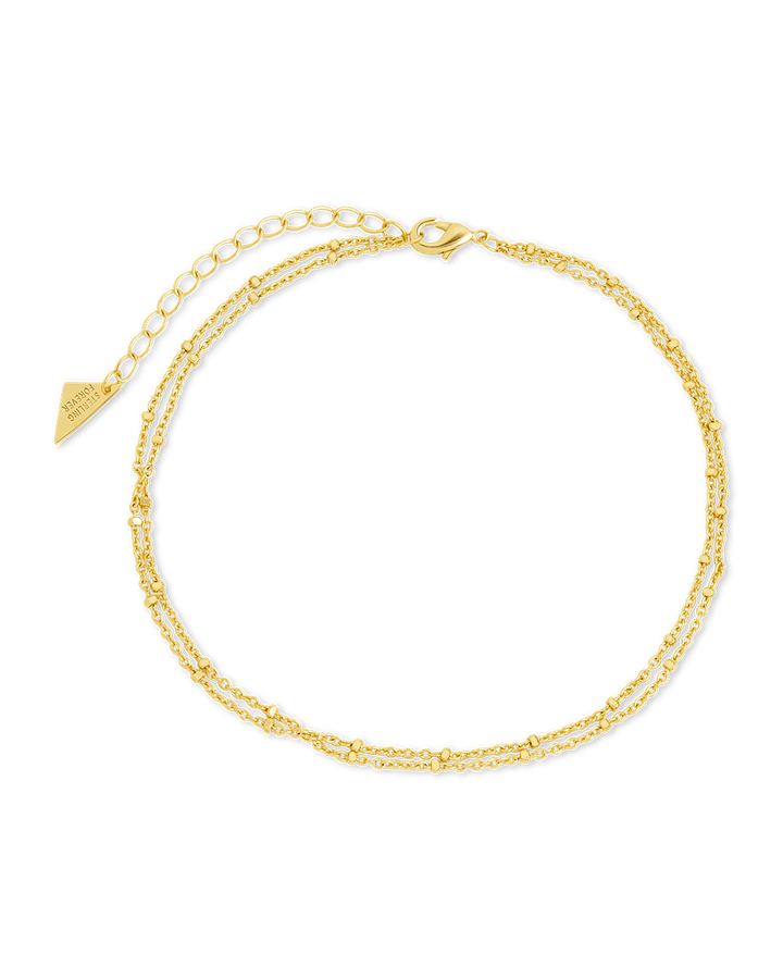Alison Layered Chain Anklet