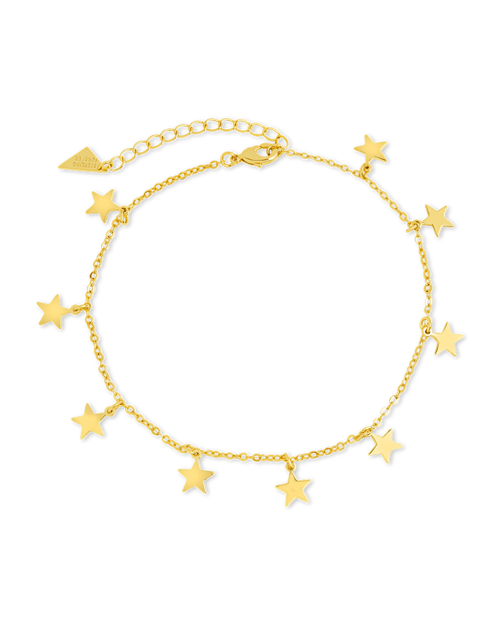 Sabina Star Charm Anklet