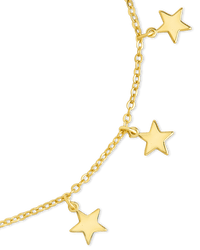 Sabina Star Charm Anklet - Sterling Forever