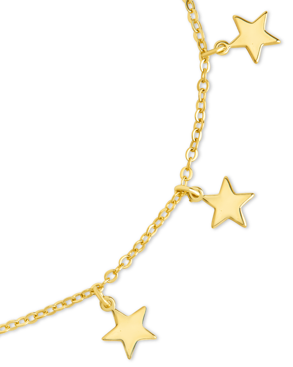 Sabina Star Charm Anklet - Sterling Forever