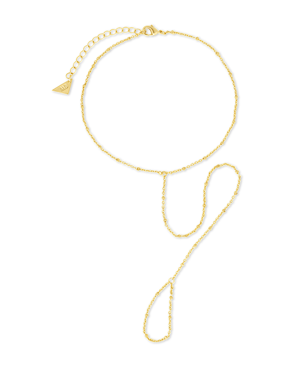 Serena Simple Chain Toe Anklet - Sterling Forever