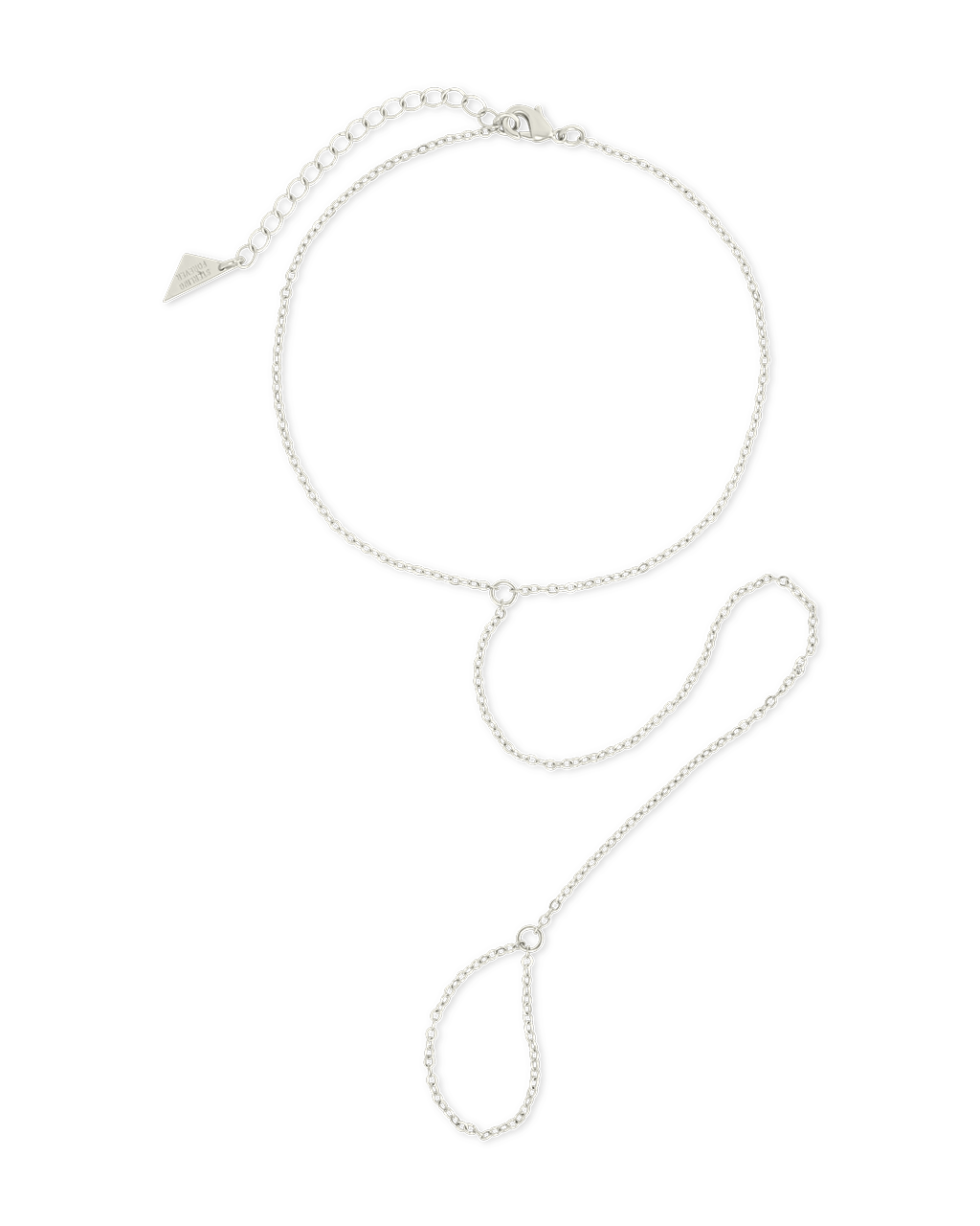 Saskia Chain Toe Anklet - Sterling Forever