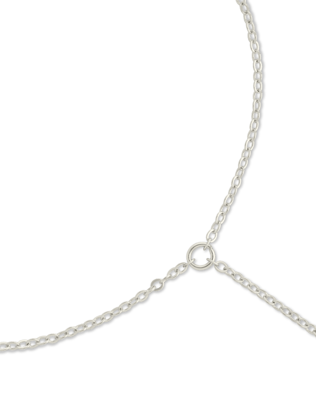 Saskia Chain Toe Anklet - Sterling Forever