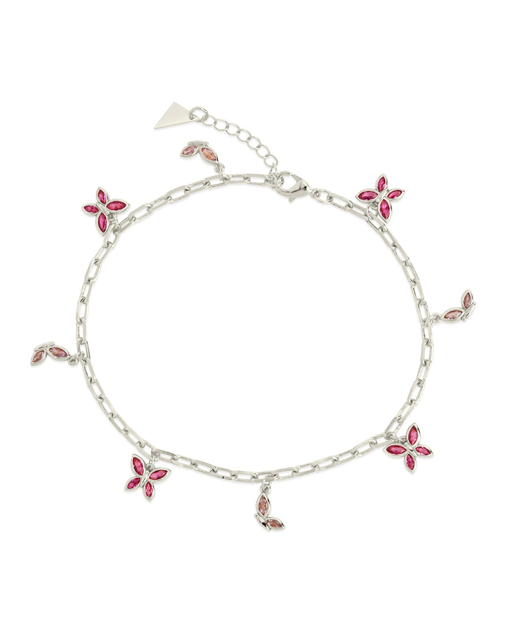 Caria Anklet Anklet Sterling Forever Silver 