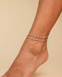 Kyra Layered Chain Anklet