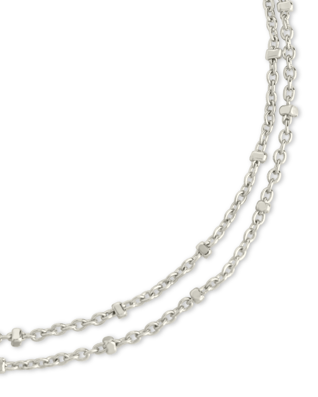 Alison Layered Chain Anklet - Sterling Forever