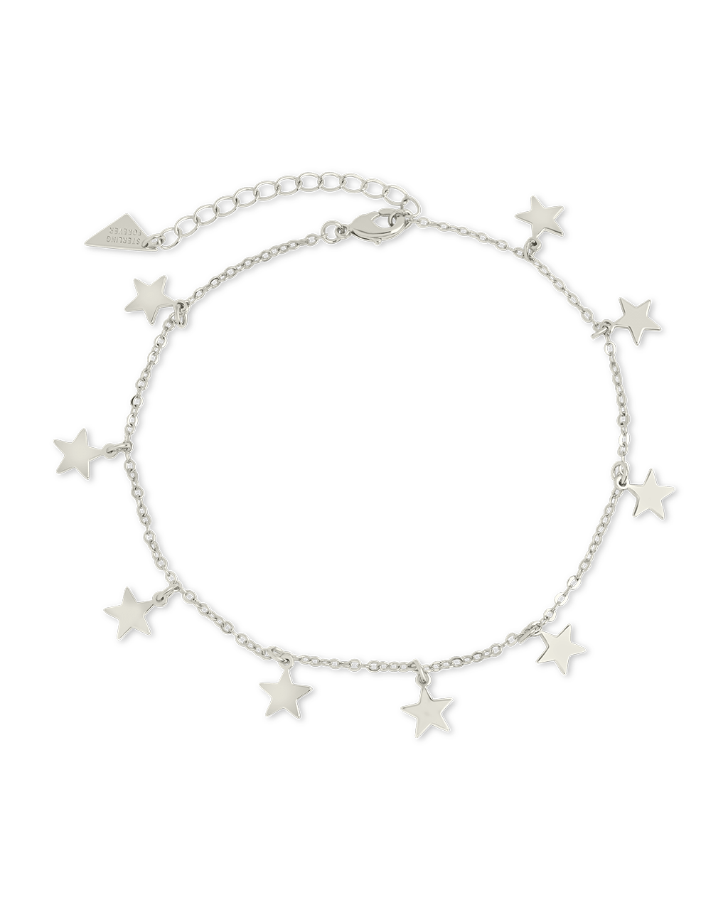 Sabina Star Charm Anklet - Sterling Forever