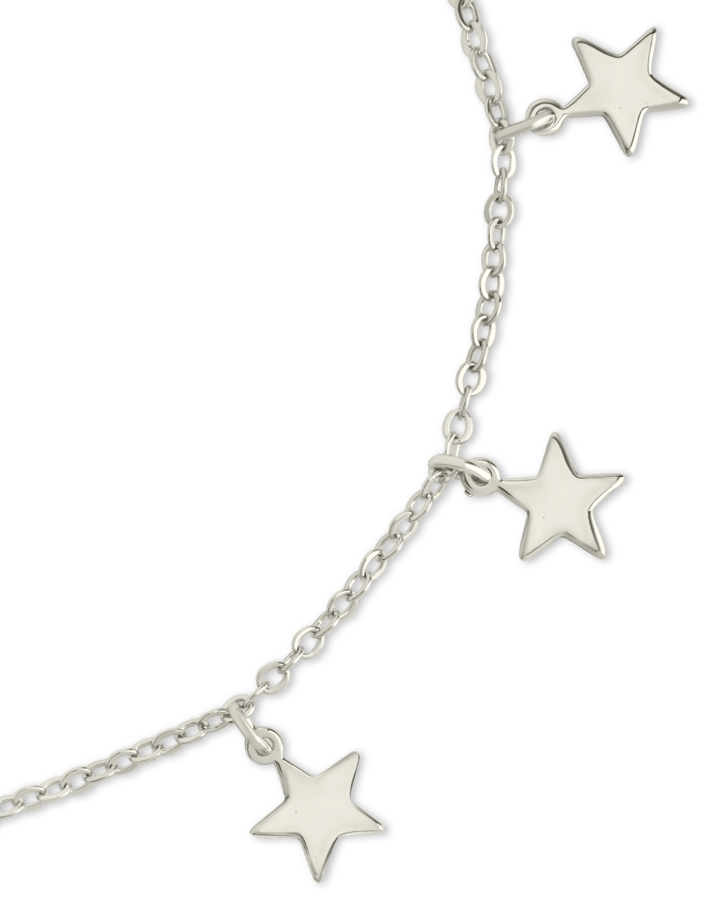 Sabina Star Charm Anklet - Sterling Forever