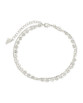Eliana Layered Disc Chain Anklet - Sterling Forever