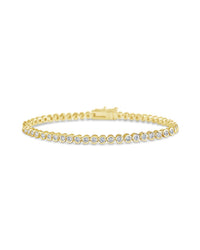 Helene CZ Tennis 3 Piece Bundle - 14K Gold Plated