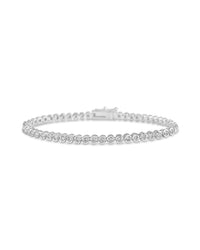 Helene CZ Tennis 3 Piece Bundle - Rhodium Plated