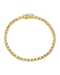Clarissa CZ Tennis Bracelet - Sterling Forever