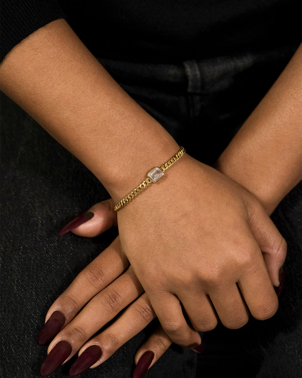 Harper CZ Stationed Bracelet