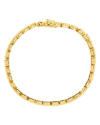Roxie Bezel CZ Tennis Bracelet - Sterling Forever