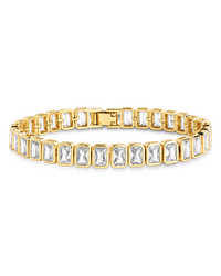 Roxie Bezel CZ Tennis Bracelet