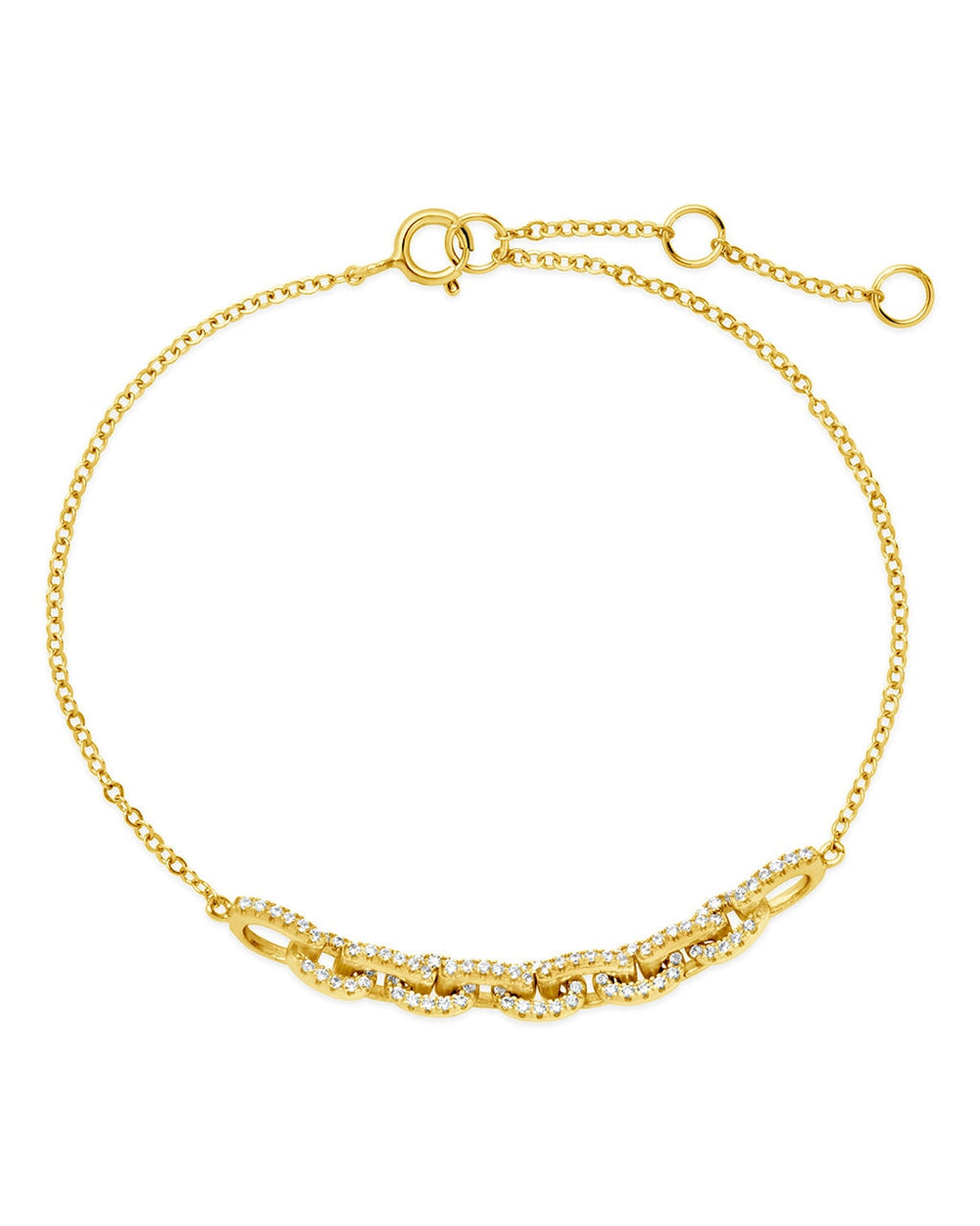 Harley Chain Bracelet Bracelet Sterling Forever Gold 