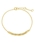 Harley CZ Interlocking Chain Bracelet - Sterling Forever