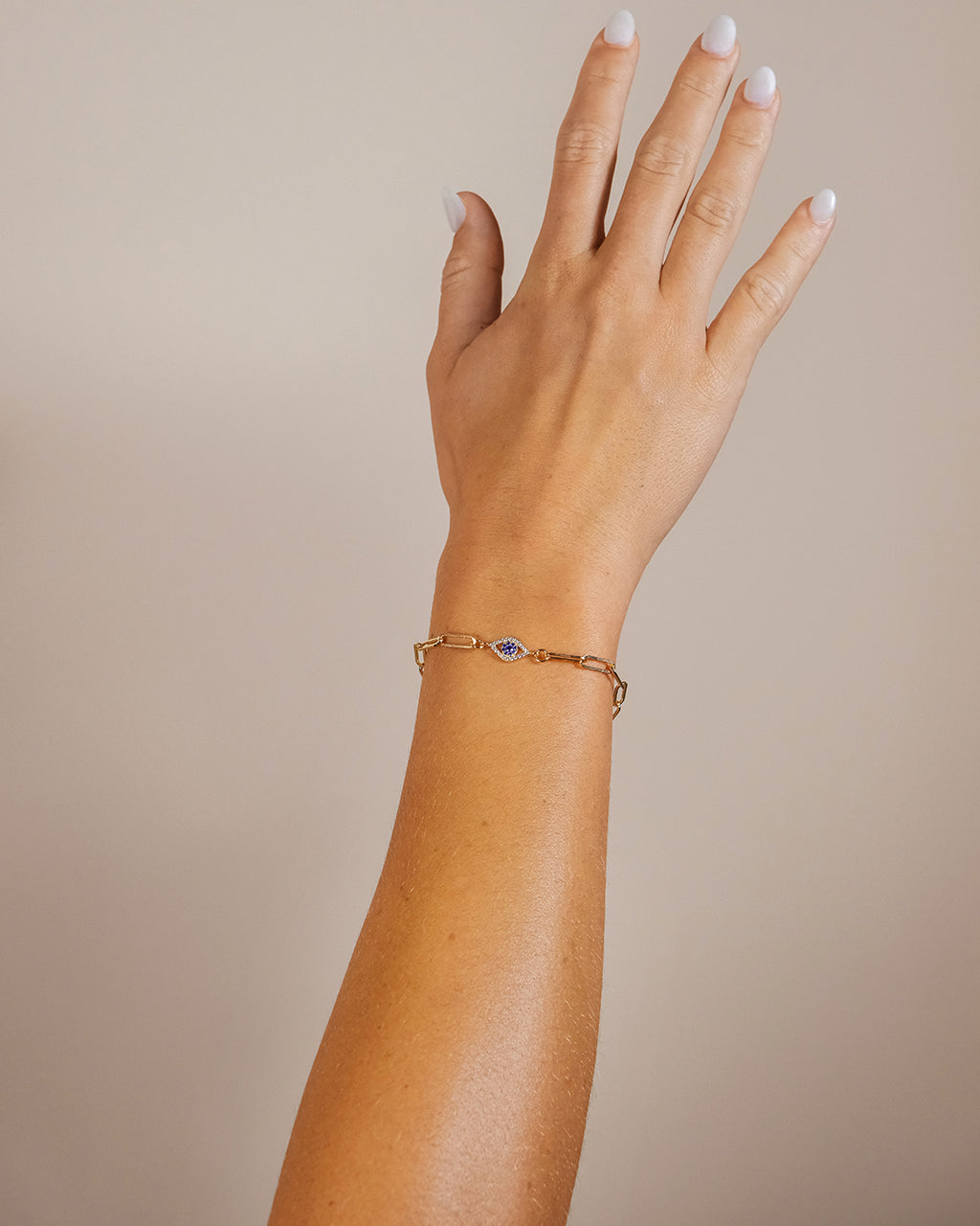 Carli CZ Evil Eye Bracelet