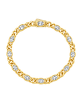 Cassie CZ Bezel Tennis Bracelet