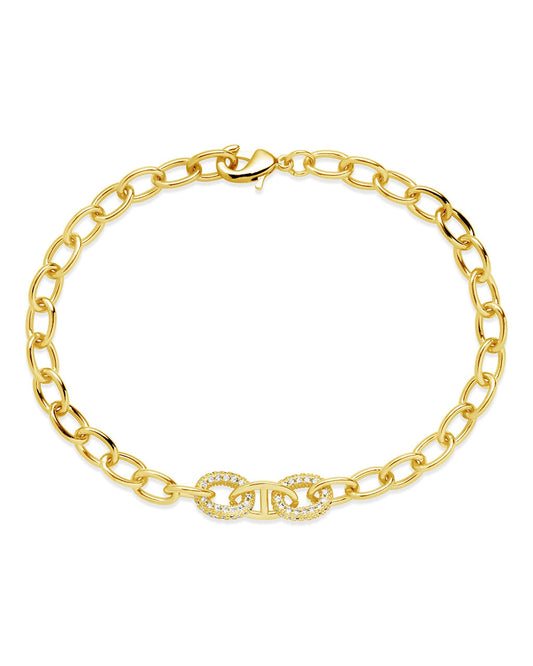 Reina Bracelet Bracelet Sterling Forever Gold 