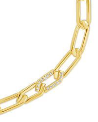 Kinslee CZ Chain Bracelet - Sterling Forever