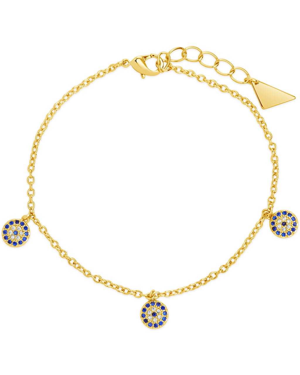 Atlas Charm Bracelet Bracelet Sterling Forever Gold 