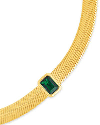 Calder Station CZ Herringbone Bracelet - Sterling Forever