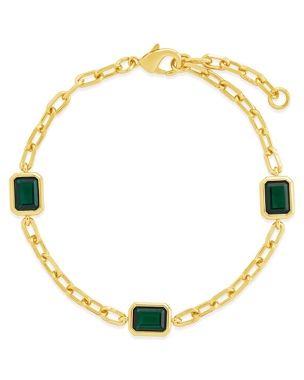 Lennox Station CZ Chain Bracelet Set - Sterling Forever