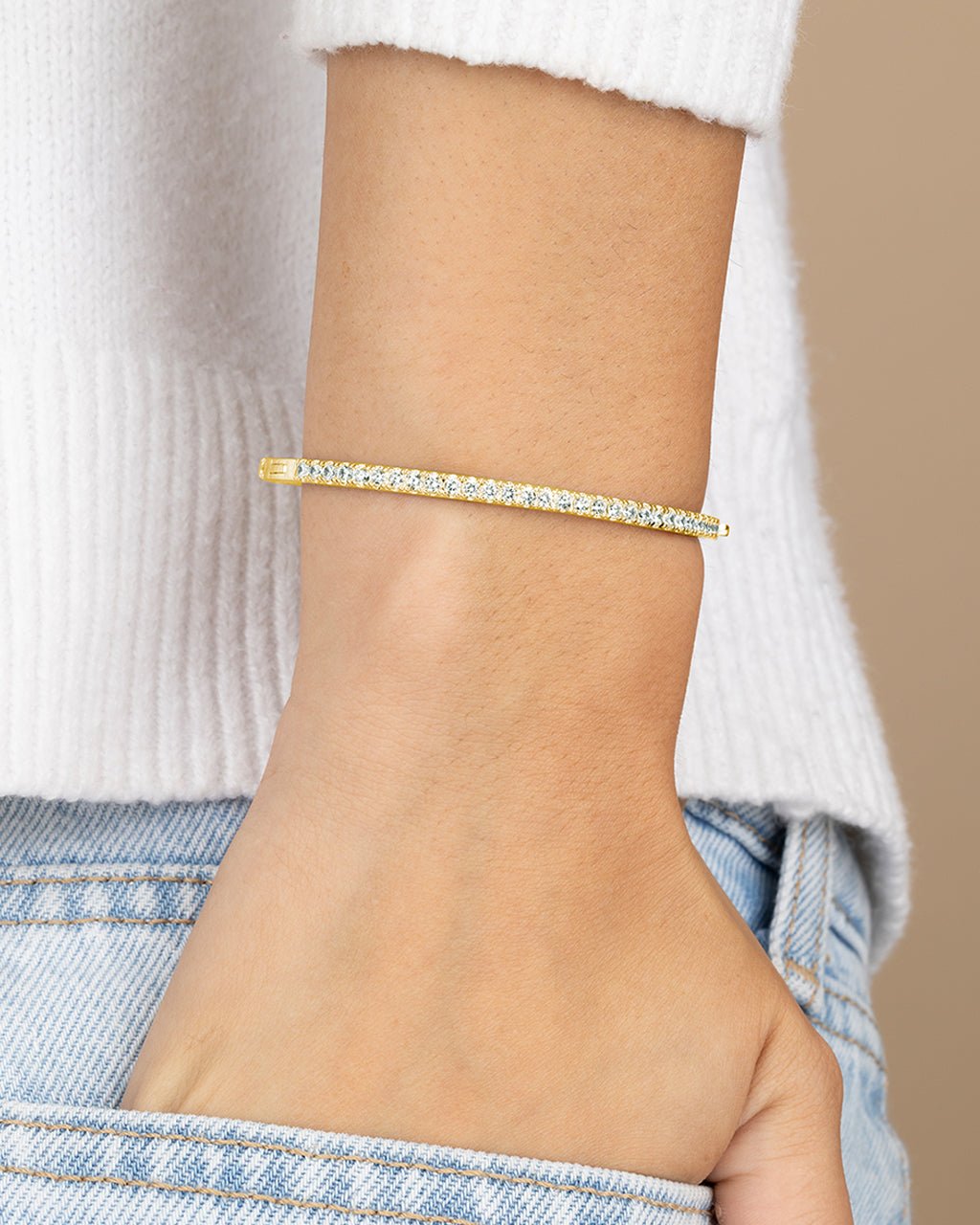 Aster CZ Tennis Bracelet - Sterling Forever