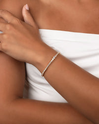 Tatum CZ Tennis Bracelet - Sterling Forever
