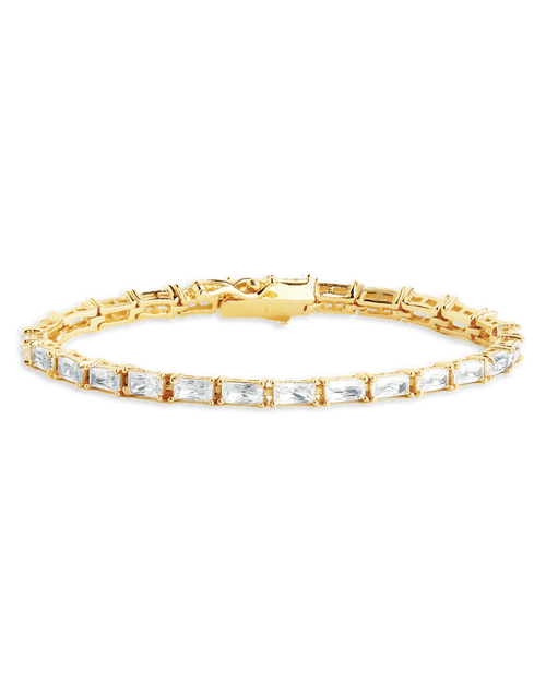 Blanche CZ Tennis Bracelet - Sterling Forever