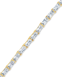 Blanche CZ Tennis Bracelet - Sterling Forever
