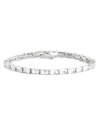 Blanche CZ Tennis Bracelet - Sterling Forever