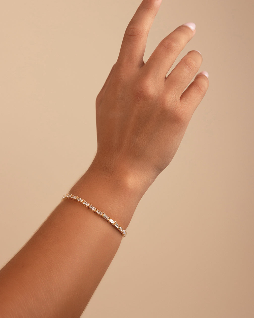 Blanche CZ Tennis Bracelet