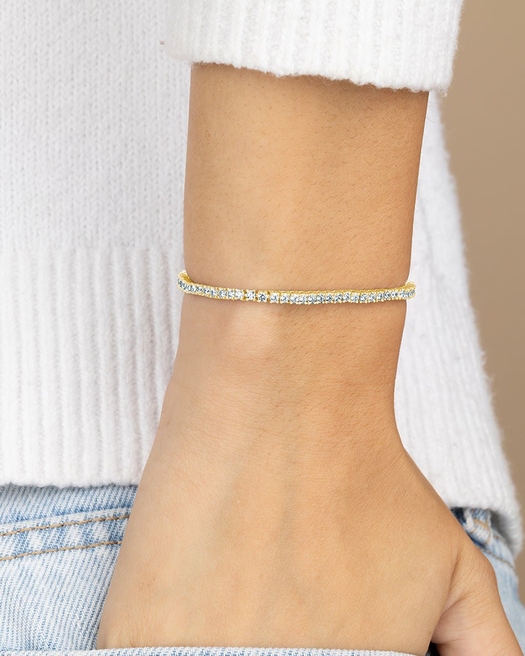 Mirabell CZ Tennis Bracelet - Sterling Forever