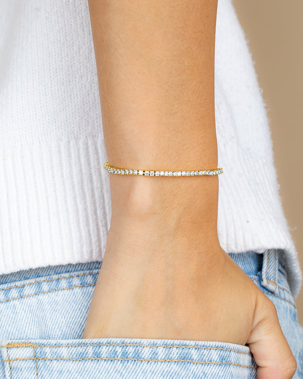 Mirabell CZ Tennis Bracelet - Sterling Forever