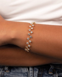 Carson CZ Tennis Bolo Bracelet - Sterling Forever