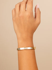 Eliza CZ Station Bangle