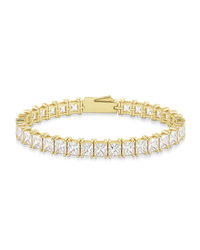 Marisol Princess Cut CZ Tennis Bracelet