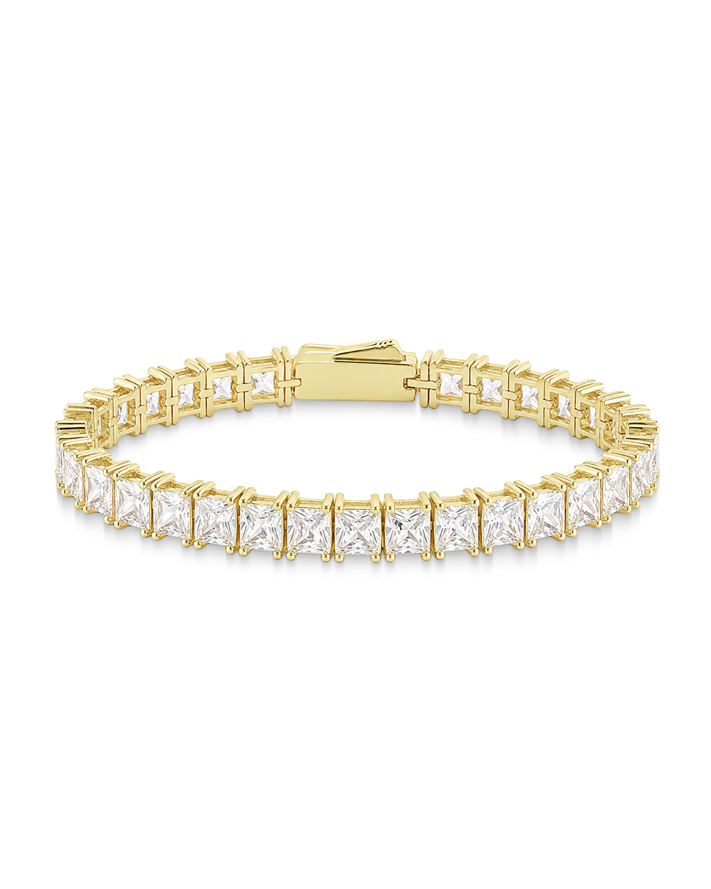 Marisol Princess Cut CZ Tennis Bracelet