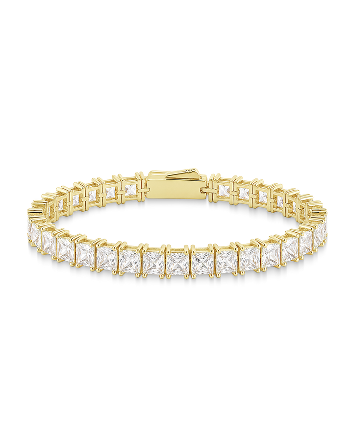 Marisol Princess Cut CZ Tennis Bracelet