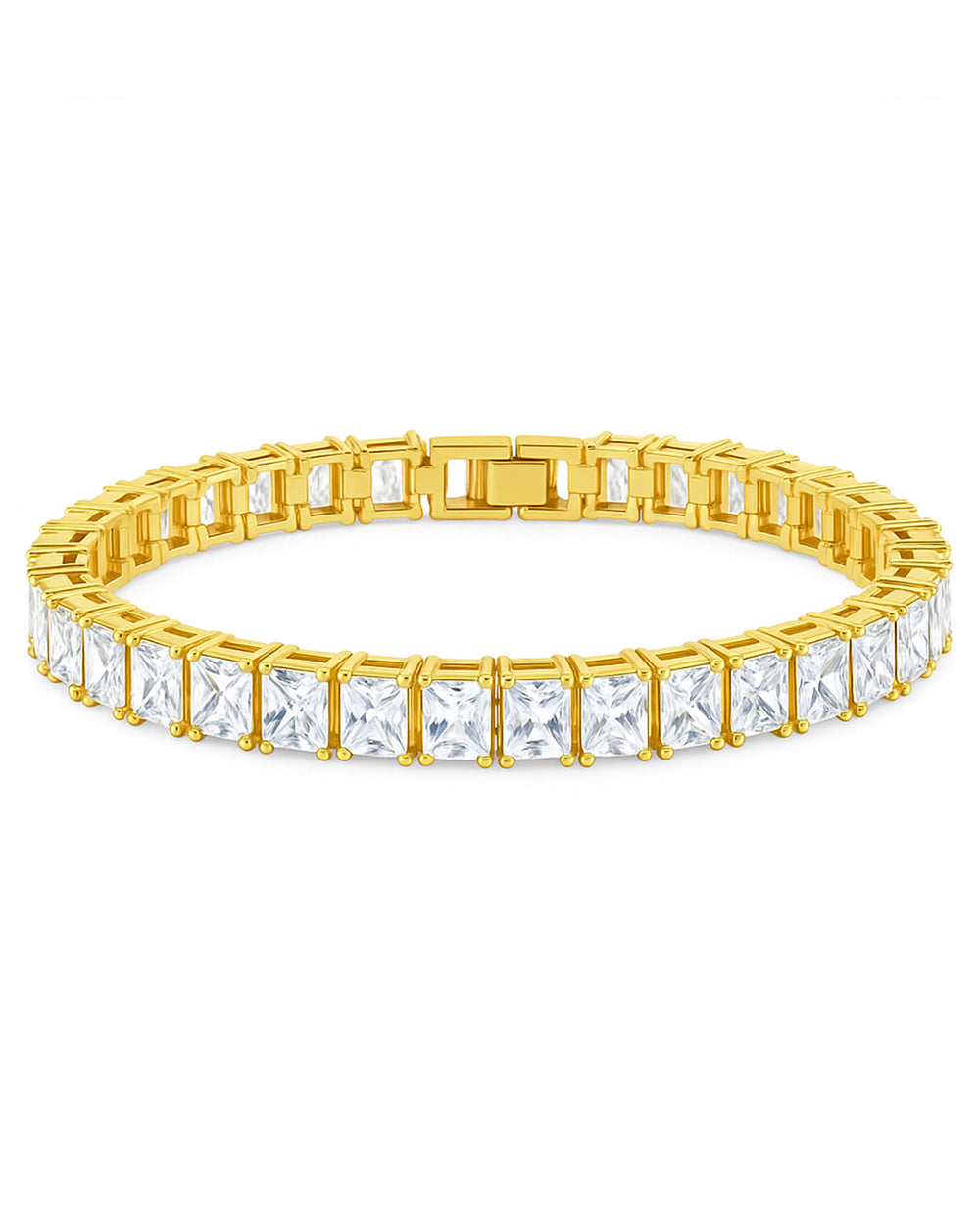 Marisol Princess Cut CZ Tennis Bracelet