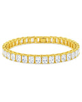 Marisol Princess Cut CZ Tennis Bracelet - Sterling Forever