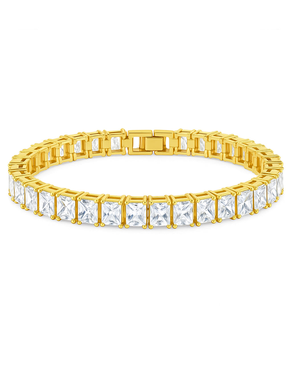 Marisol Princess Cut CZ Tennis Bracelet