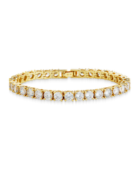 Marisol Round Cut CZ Tennis Bracelet